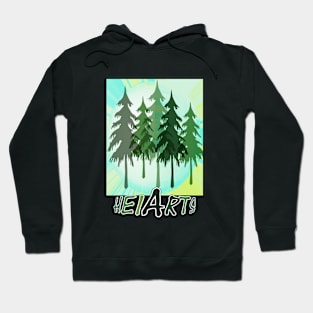 Christmas trees (designed by HeiArts) Hoodie